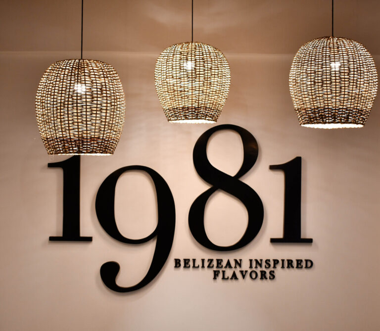 Restaurant sign