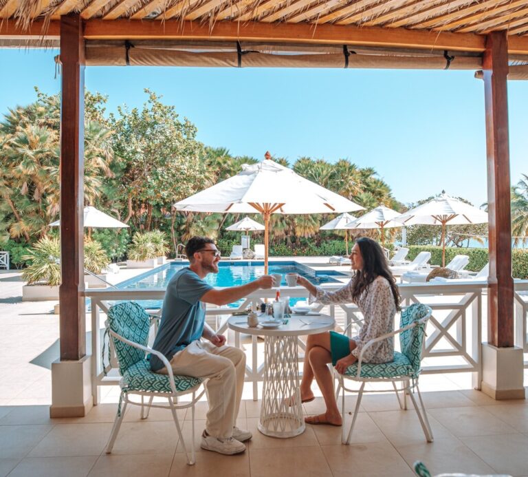 Poolside view at Beach Bar and Grill